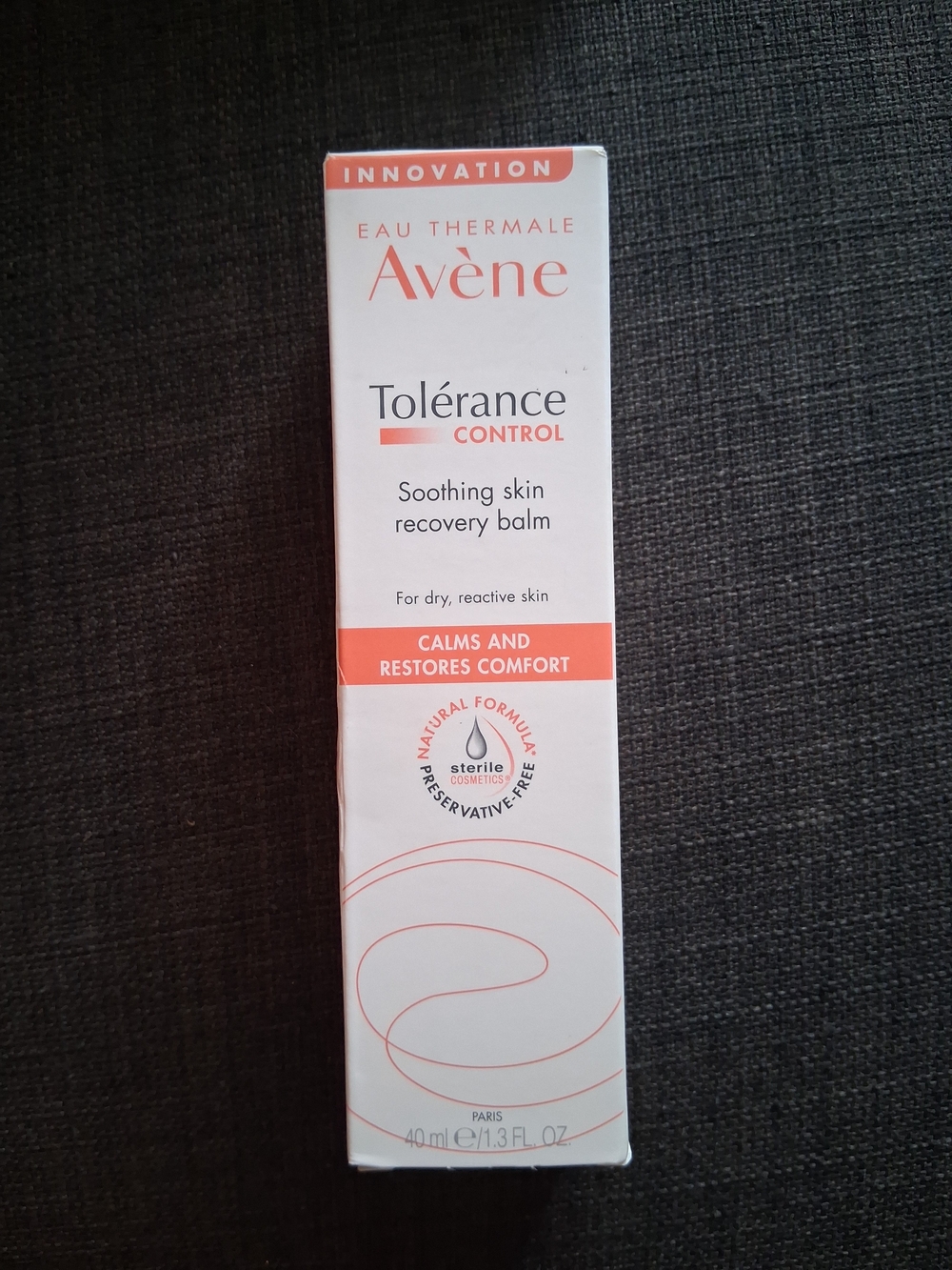 NEW SEALED Avène Tolerance Control Soothing Skin Recovery Balm 40ml